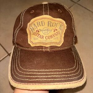 Hard Rock Hotel Guitar Company Brown Cap San Diego